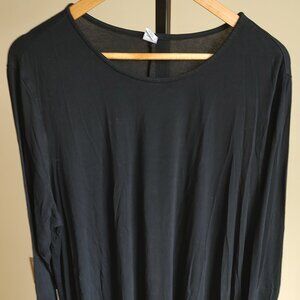 Old Navy Long Sleeve Black Dress - Size XXL